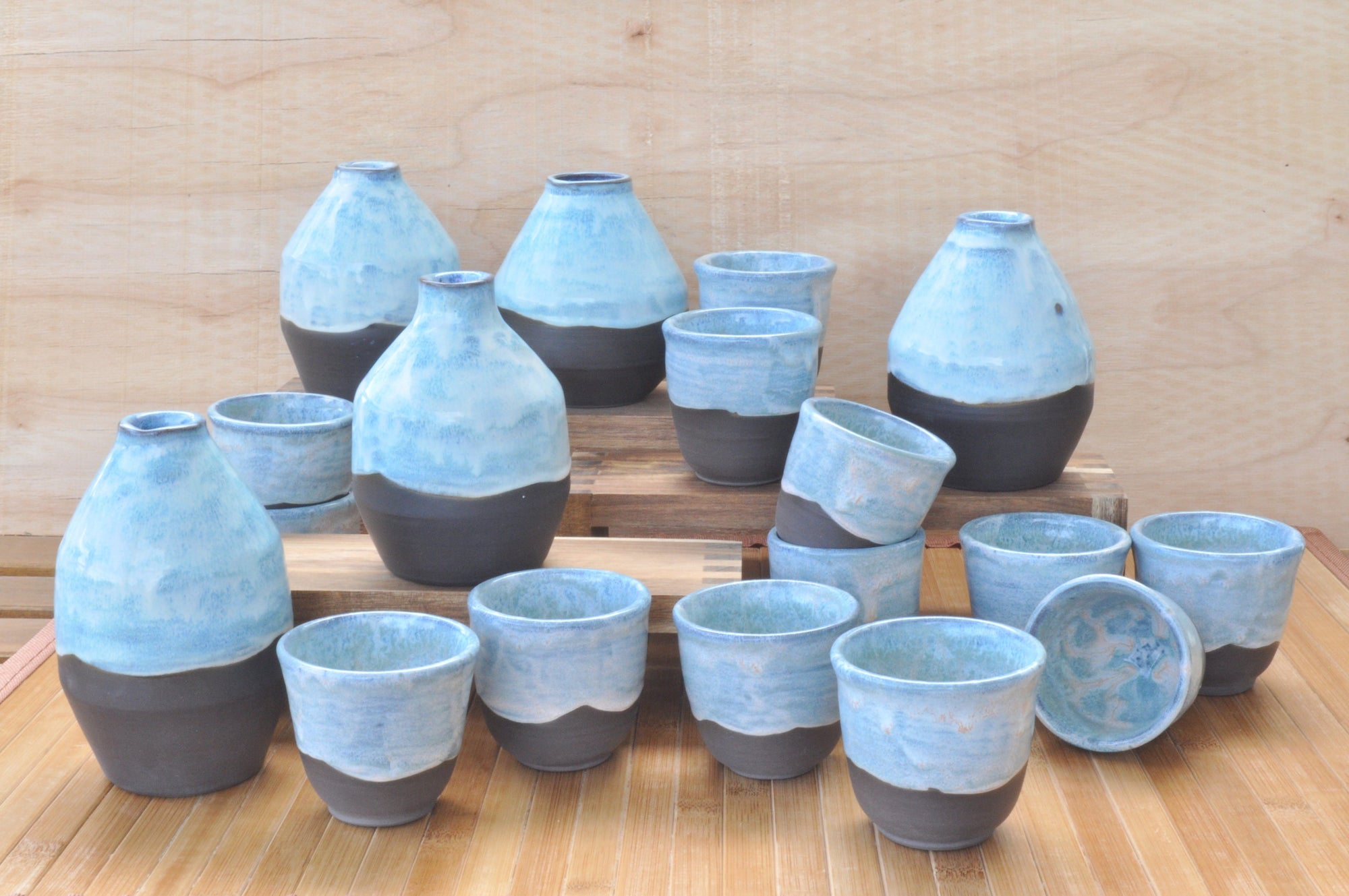 The River Spirit Sake Carafes