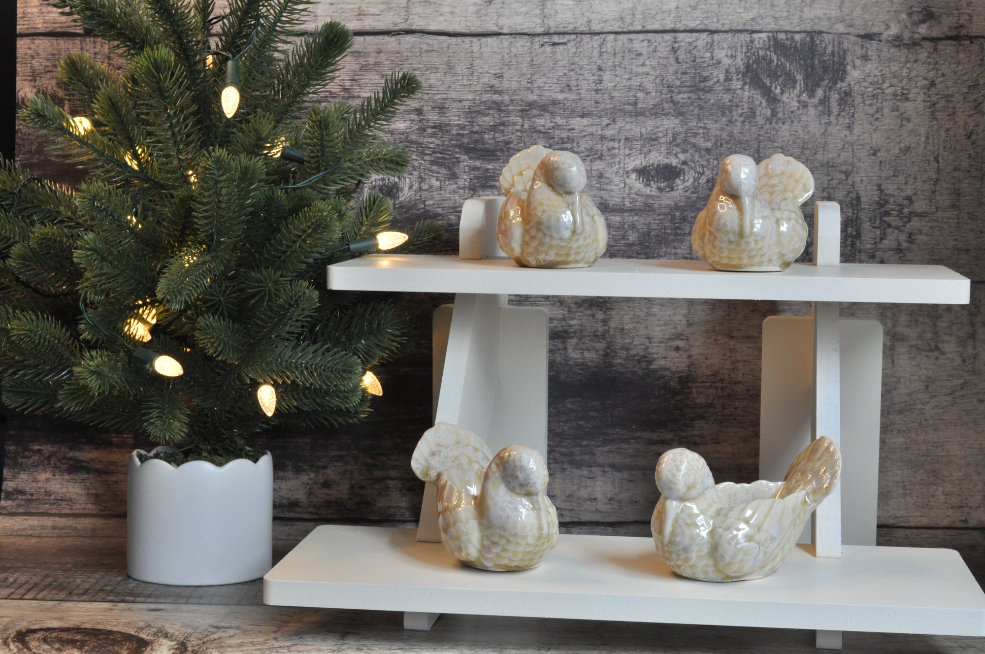 Turtledove Mini Candle Holders
