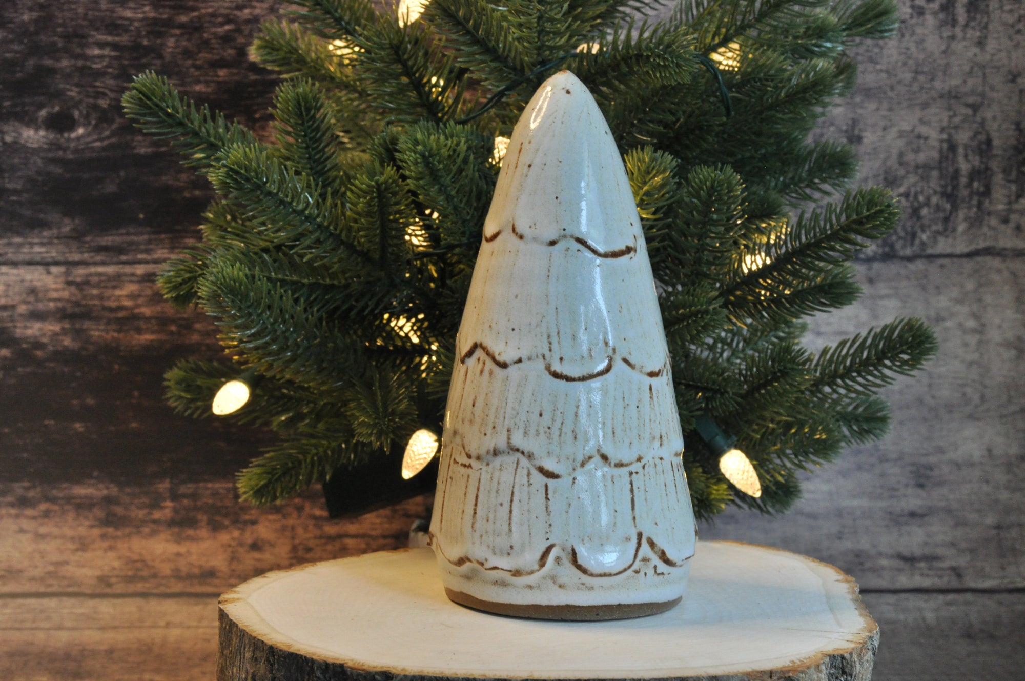 Marshmallow Tree Figurines