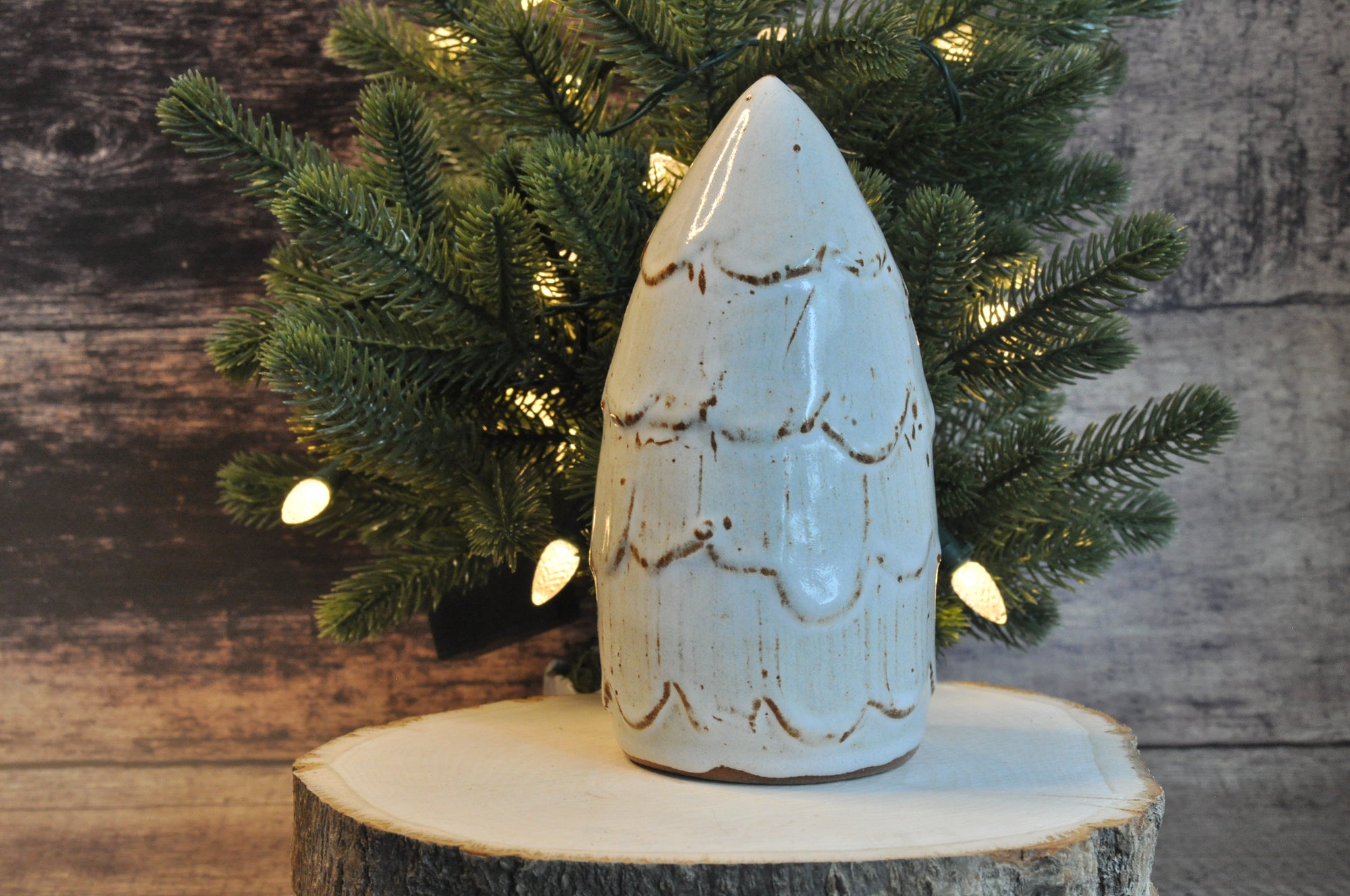 Marshmallow Tree Figurines