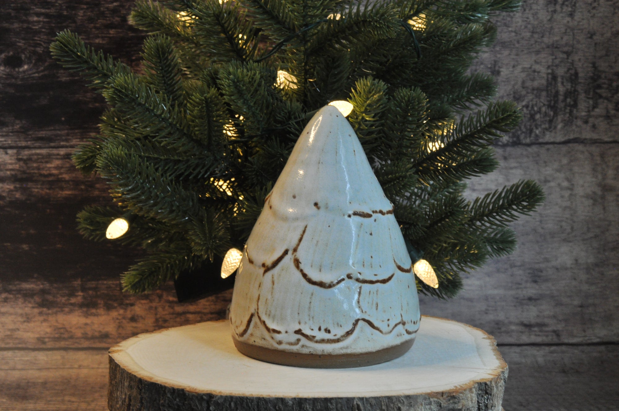 Marshmallow Tree Figurines