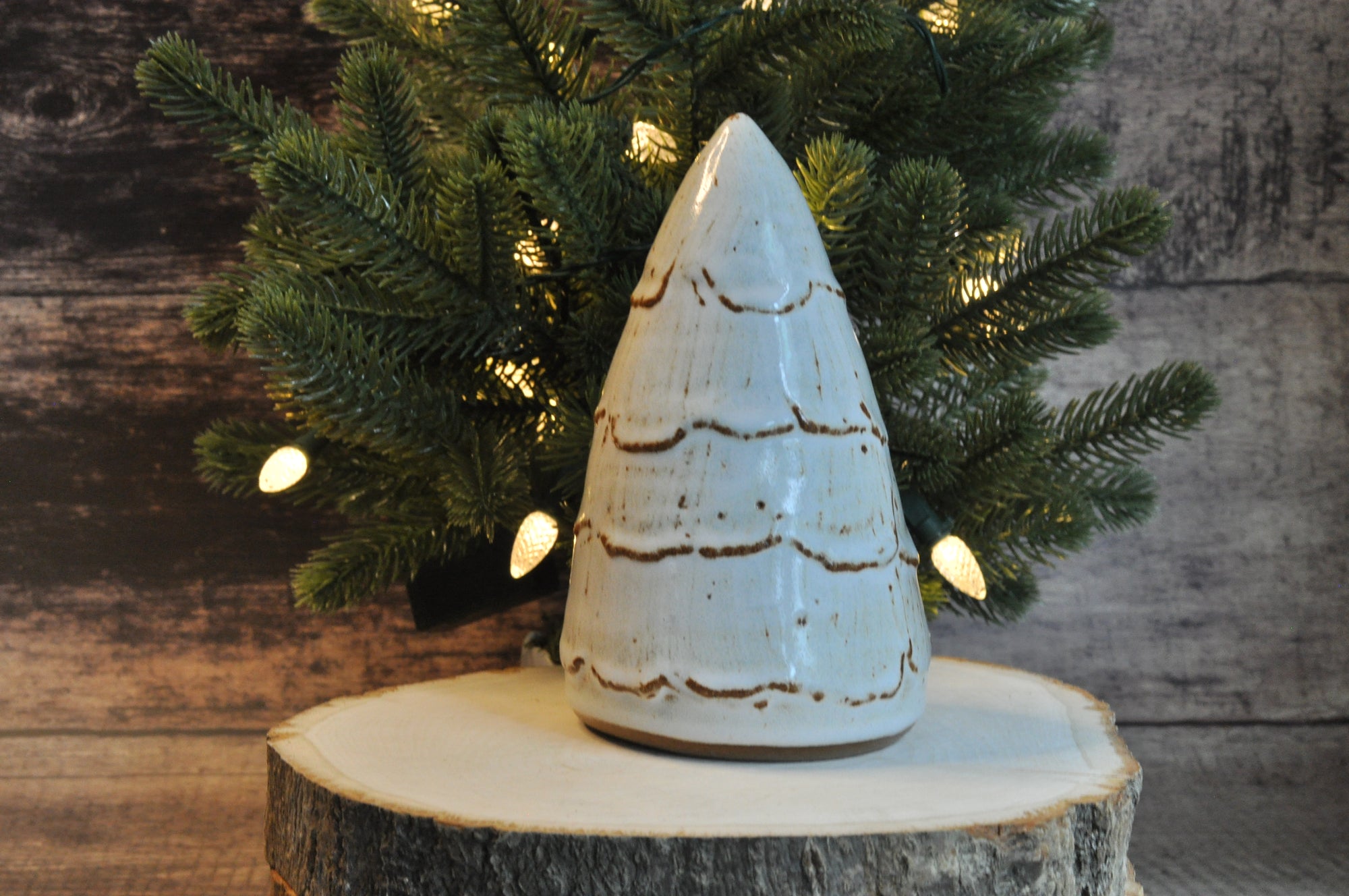 Marshmallow Tree Figurines