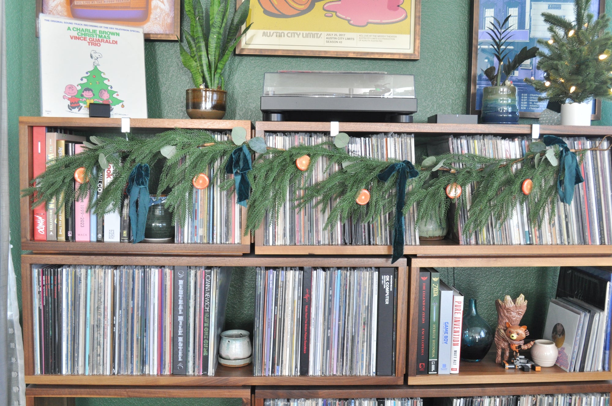 Orange Slice Pine Garland